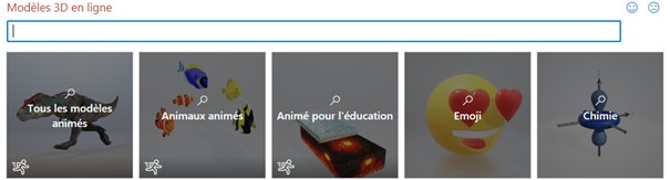 Modèles animations dans powerpoint