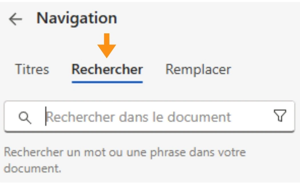 Copie d'écran montrant où se trouve la section Insertion dans Word