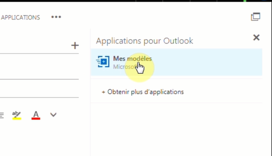 Créer un modèle de mail personnalisé dans Outlook