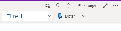 Accéder aux options de OneNote Windows 10