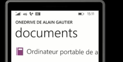Ouvrir un fichier OneNote spécifique sur mobile