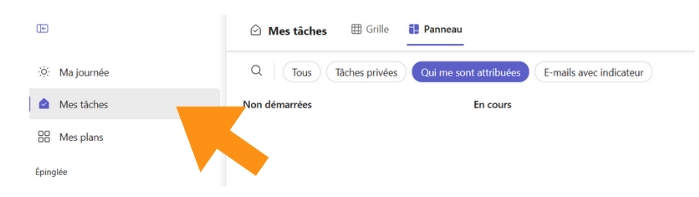 Copie d'écran montrant où se trouve la section Insertion dans Word