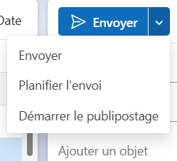 Planifier l'envoi d'un mail dans Outlook via Différer la livraison