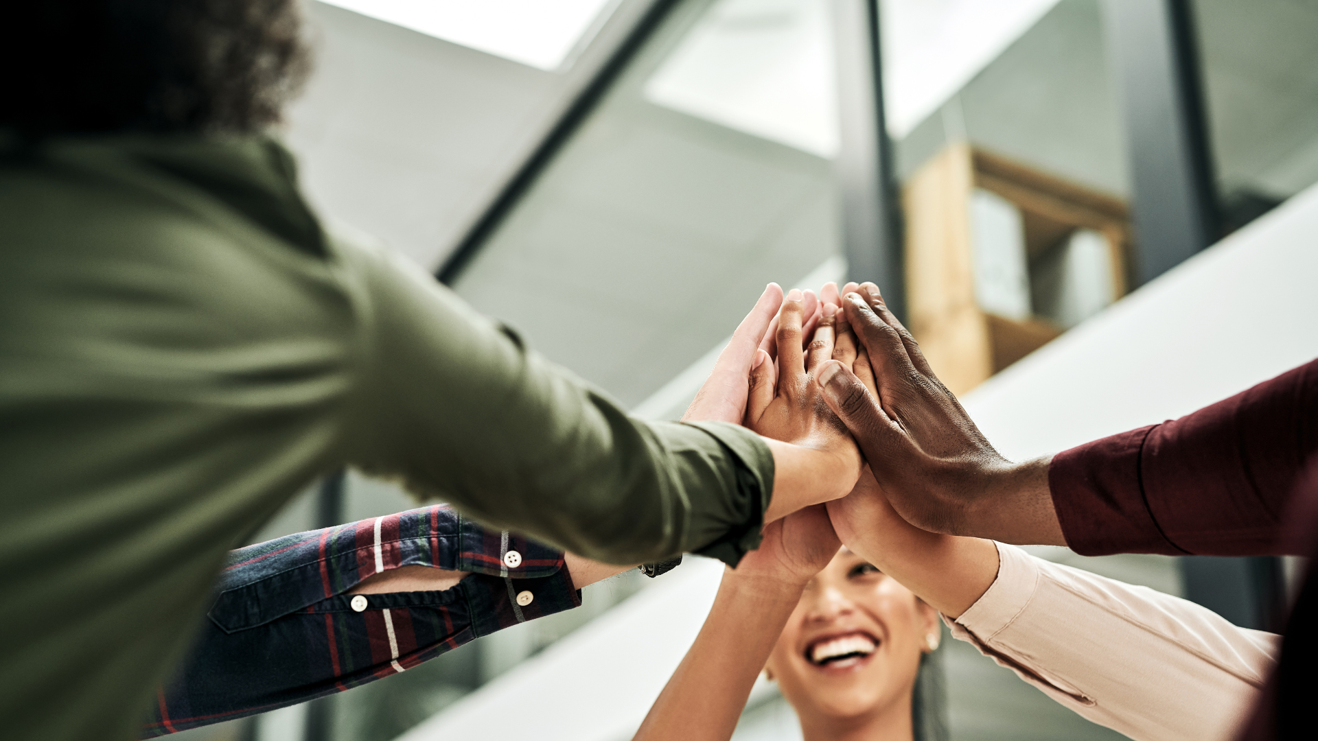 Des personnes se tapent dans les mains ensemble